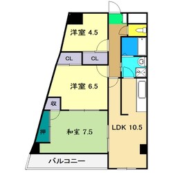 第Ⅱ瀬戸ハイツの物件間取画像